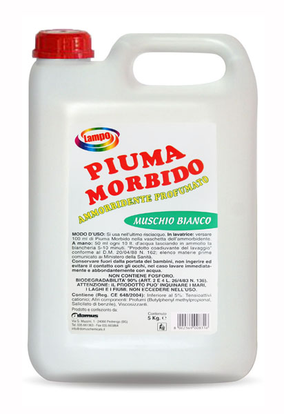 PIUMA AMMORBIDENTE MUSCHIO 5000ml